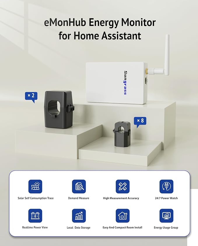 Home Energy Monitor for Home Assistant-Real Time Electricity Usage Monitor - Image 8