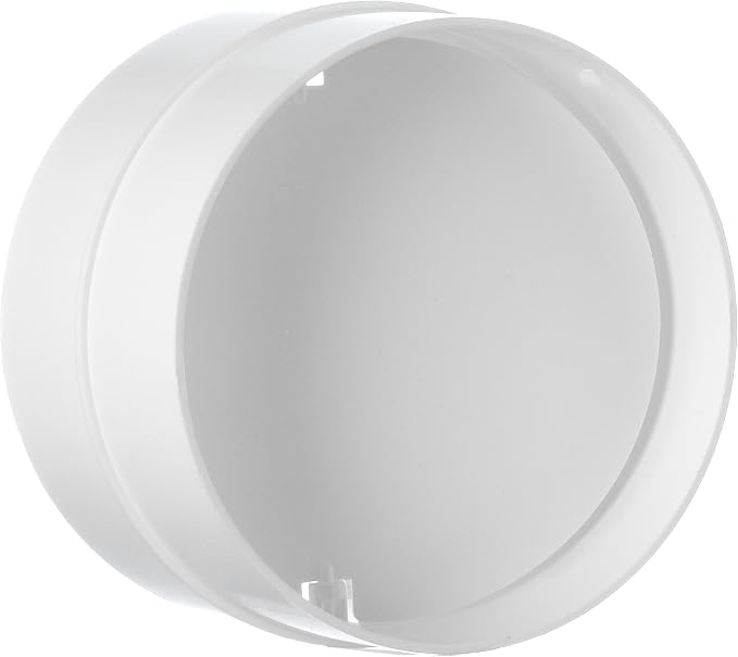 Backdraft Damper – Inline Duct Connector – Round Plastic Check Valve - Image 5