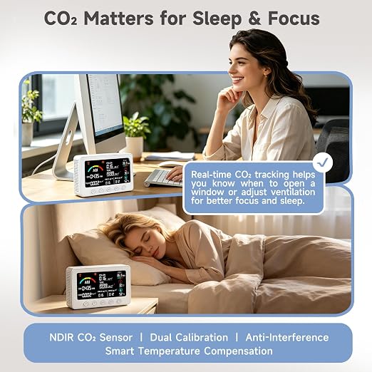 AIRNERGY 12-in-1 Air Quality Monitor Indoor - Image 6