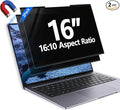 2Pack Magnetic 16 Inch Laptop Privacy Screen 16:10 Aspect Ratio, Removable by HOME