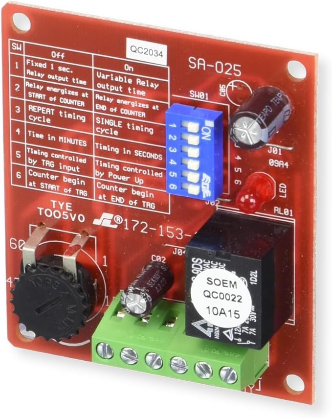 Seco-Larm SA-025Q Multi-Purpose Programmable Timer, 12-24VDC Auto-sensing - Image 2