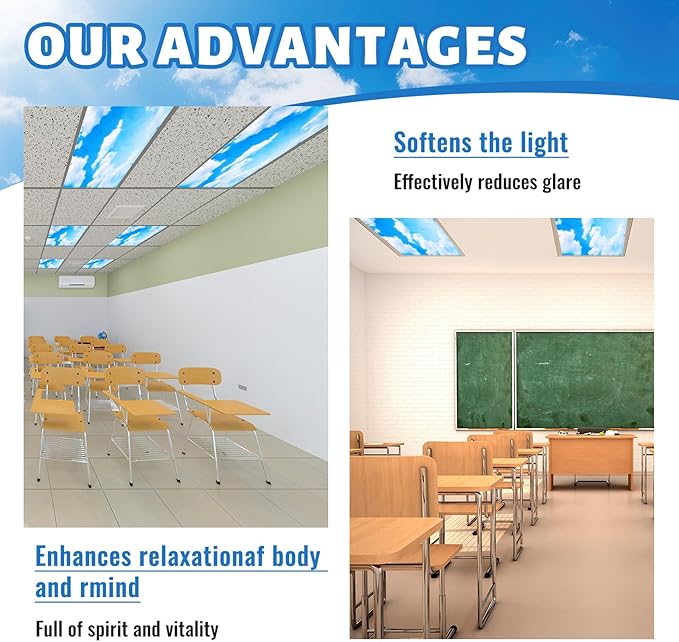 Patelai 4 x 2 Feet Fabric Fluorescent Light Cover - Image 6