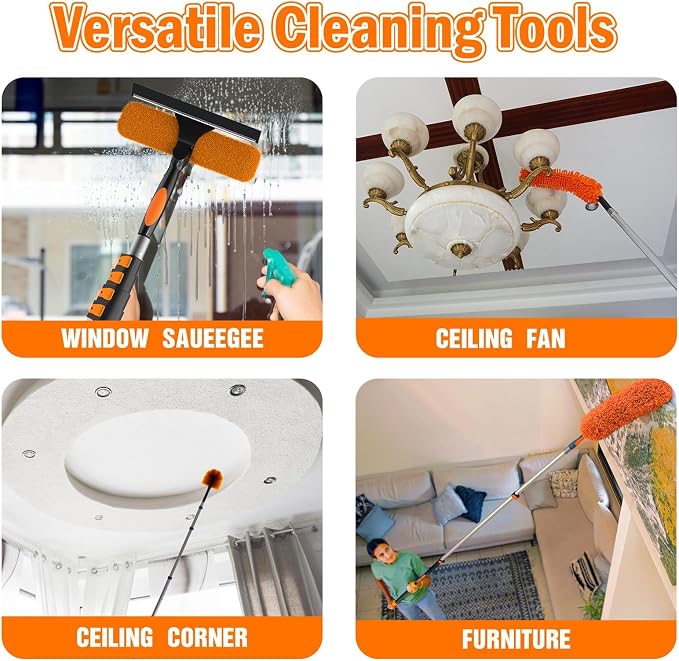 LAANPOLE 26FT High Reach Duster Cleaning Kit - Image 4