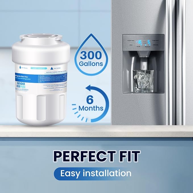 GOLDEN ICEPURE Refrigerator Water Filter Replacement - Image 2