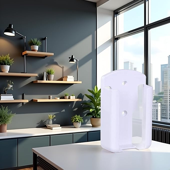 White Air Conditioning Controller Stand, Remote Control Holder Rack, Organizer - Image 2