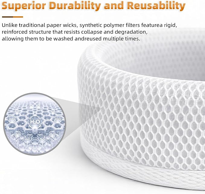 2 Pack Room Humidifier Wick Filter Replacement Compatible - Image 6