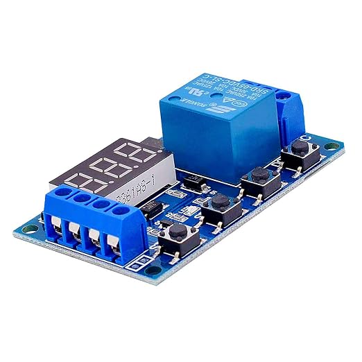 DEVMO DC 5V/12V/ 1 Channel Relay Board Programmable Multifunctional Module - Image 4