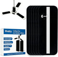 Ceiling Fan Filters for Blades, Captures Dust, Pet Dander & Odors, Easy Peel & by Hvatry