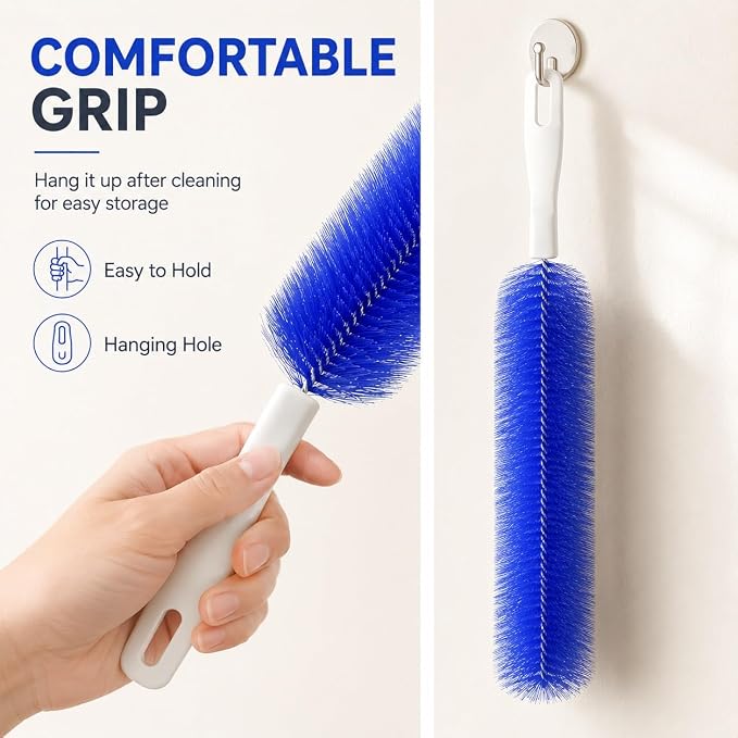 Bendable Microfiber Head, Reusable Dust Remover, Fan Cleaner Brush Washable - Image 6