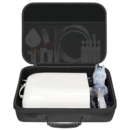 EVA Hard Shell Travel Case for Smart Nebulizers & Asthma Inhalers by HESPLUS