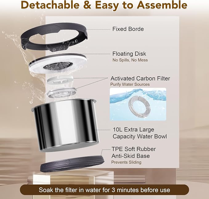 UPSKY 4PCS Replacement Filters for 8L/2.1Gal, 10L/2.6Gal and 12L/3.17Gal - Image 6