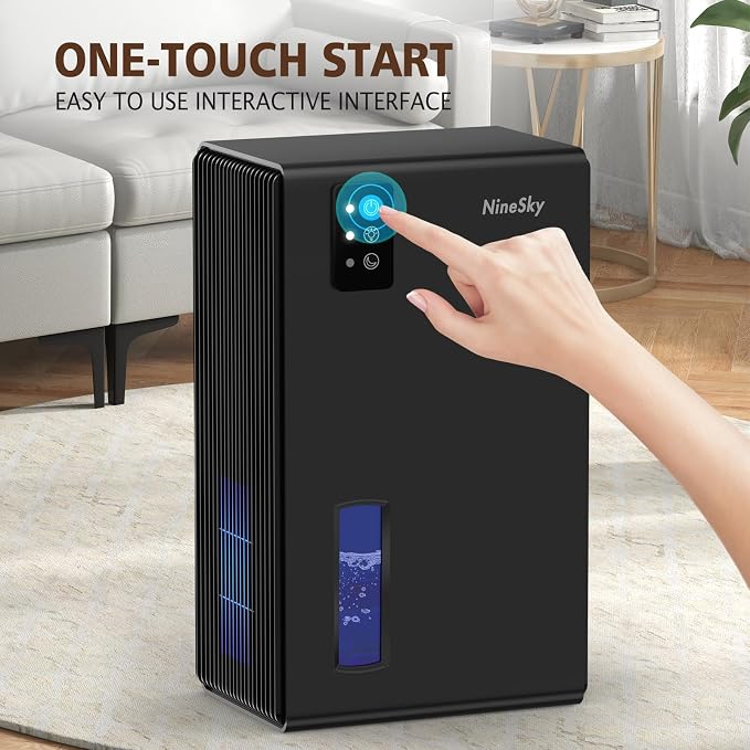 NineSky Dehumidifier, 1000 sq.ft Dehumidifiers - Image 8
