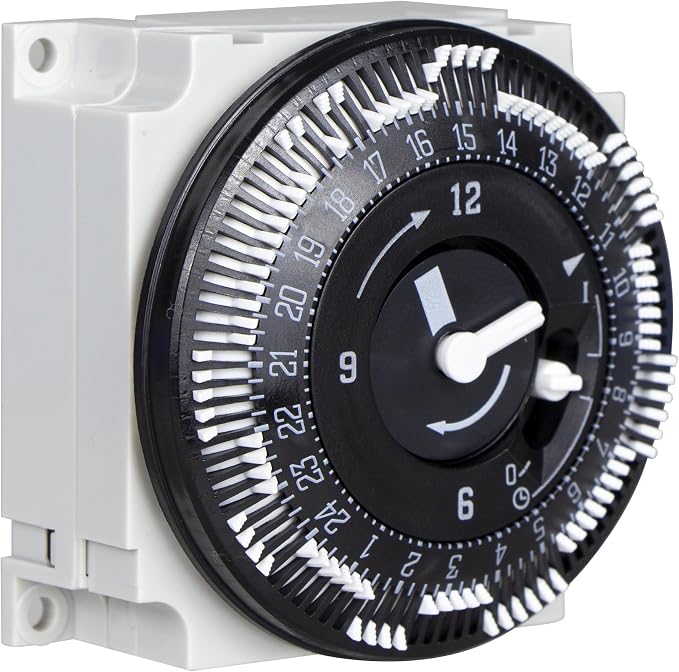 KERDE TJ01-G 24-Hour Timer, 120V 20-Amp Manual Override, 15-Minute Interval - Image 7