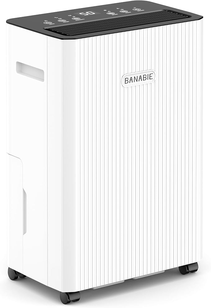 2500 Sq.Ft Dehumidifier for Basement, 32 Pint Dehumidifiers for Home by BANABIE