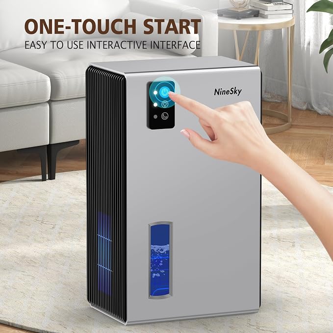 NineSky Dehumidifier, 1000 sq.ft Dehumidifiers - Image 8