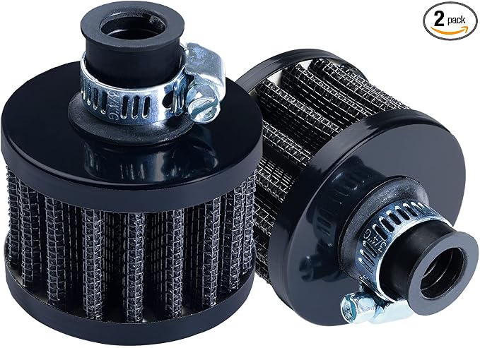 12mm Air Filter: High Flow Air Breather Cold Air Intake Filter by TONGZE