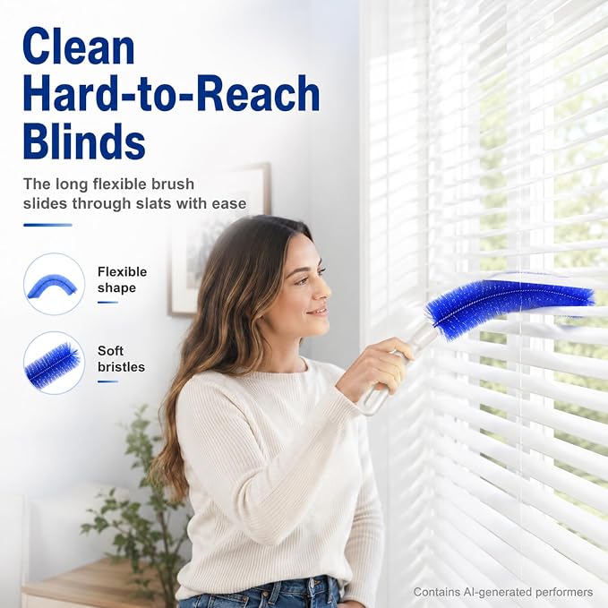 Aquanexis 90 Flexible Ceiling & Fan Dust Magnet, Hanging Holes, Soft Bristles - Image 5