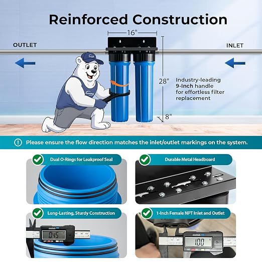 iSpring Iron, Mangaese Whole House Water Filter System Also Eliminates Chlorine - Image 4