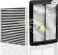 Engine&Cabin Air Filter for Rogue 2.5L, Rogue 2.0L Hybrid, Rogue Sport 2.0L by StaunchAuto