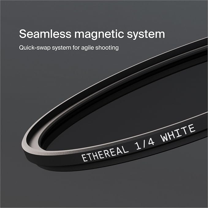 Urth 72mm Magnetic Ethereal White Mist ¼ Diffusion Lens Filter — Cinematic - Image 4