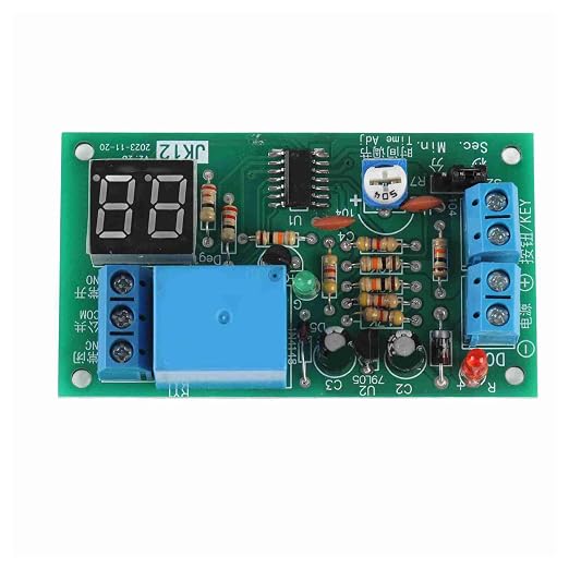 Hancaner Adjustable LED Display Timer Relay Countdown Module - Image 2