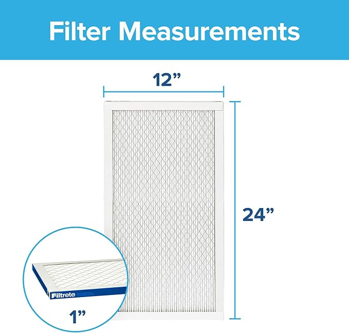 Filtrete 12x24x1 AC Furnace Air Filter, MERV 13, MPR 2200, Elite Allergen - Image 2