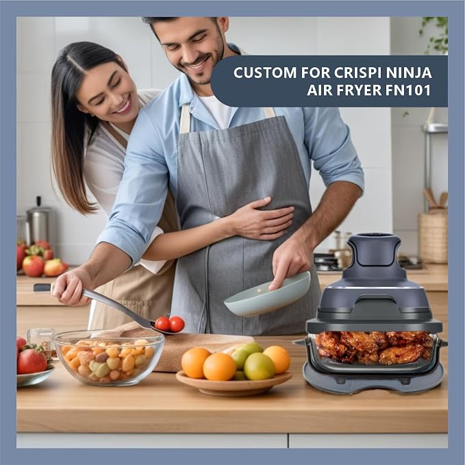 Silicone Heat Resistant mat for Ninja Crispi Air Fryer, Heat-Insulating - Image 2