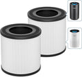2 Pack ZQA-4000C Replacement Filter ZQA-4000C Air Purifier, H14 True Air by VNIUP
