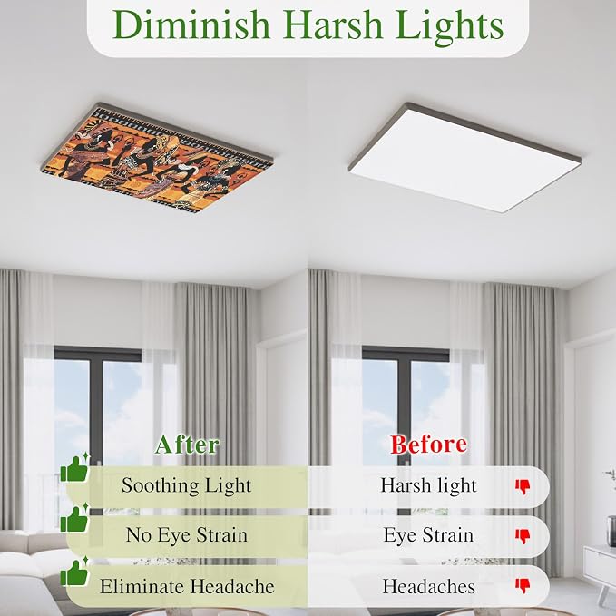 3 Pack African Women Fluorescent Light Covers Tribe Ethnic Style Traditional - Image 6