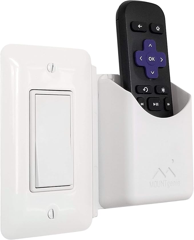 The No-Screwups Remote Control Holder by Mount Genie: Wall Mount by MountGenie