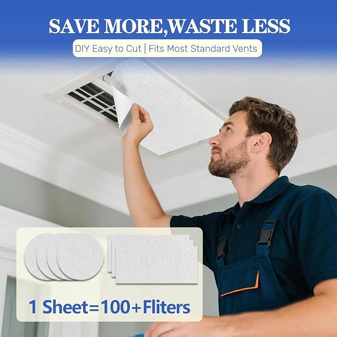 MERV 8 Air Filter Material -23 Ft² Cut to Fit Air Filter Media - Image 4