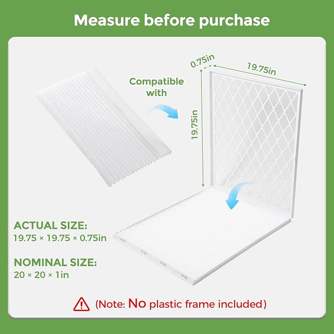 Pack of 6 Refills Filter Media, Compatible - Image 3