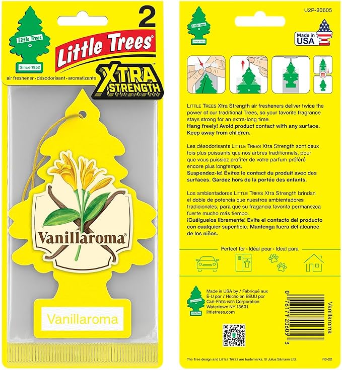 LITTLE TREES Car Air Freshener Xtra Strength Provides Long-Lasting Scent - Image 3