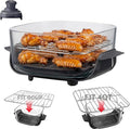 2PCS Crisper Rack for Ninja Crispi Air Fryer FN101, Wire Rack for COSORI by Unknown
