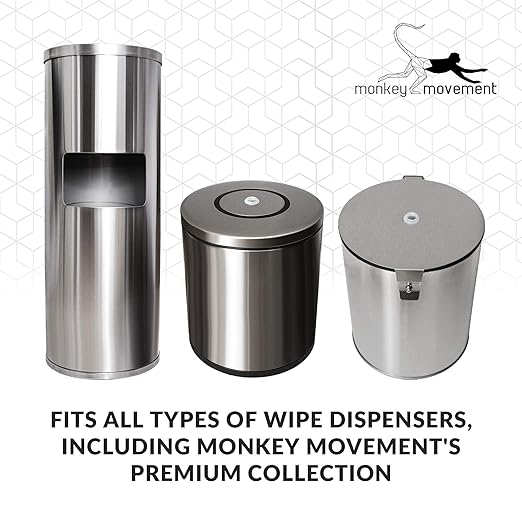 Sanitizing Wipes: 4000 Unscented Wet Wipes: 4 Refill Mega Rolls - Image 3