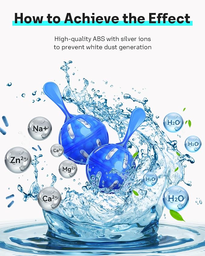Leemone Humidifier Cleaner 6 Pack, Demineralization Cleaning Ball, Works in All - Image 5