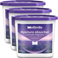 Large Moisture Absorber Buckets, 14 oz Each, Lavender Scent, 3 Pack | 14 oz Net by MoistureAbsorbers