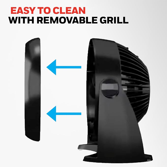 Honeywell TurboForce Air Circulator, Small Tabletop Fan, Quiet Personal Fan - Image 8
