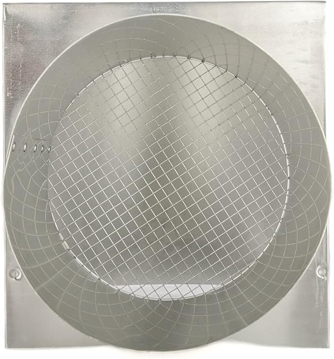 FAMCO Galvanized Steel Hooded Wall Vent - Image 3