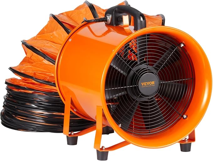 VEVOR Air Mover Blower Fan 10 Inch, 1893CFM 380W - Image 9