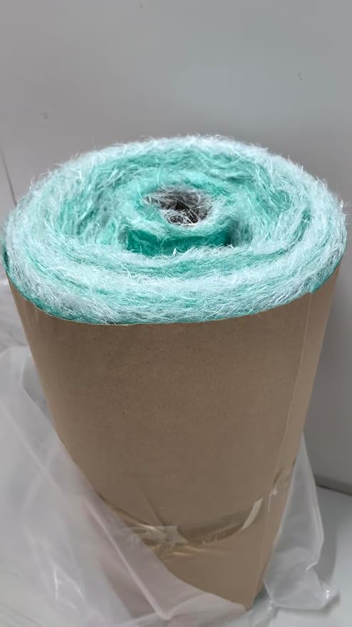 AUC Paint Spray Booth Exhaust Filter Roll, 15 Gram Fiberglass Paint Arrestor - Image 5