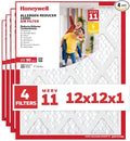 Honeywell 12x12x1 MERV 11 Allergen Reducer 11000 Electrostatic Pleated HVAC AC by HoneywellAirComfort
