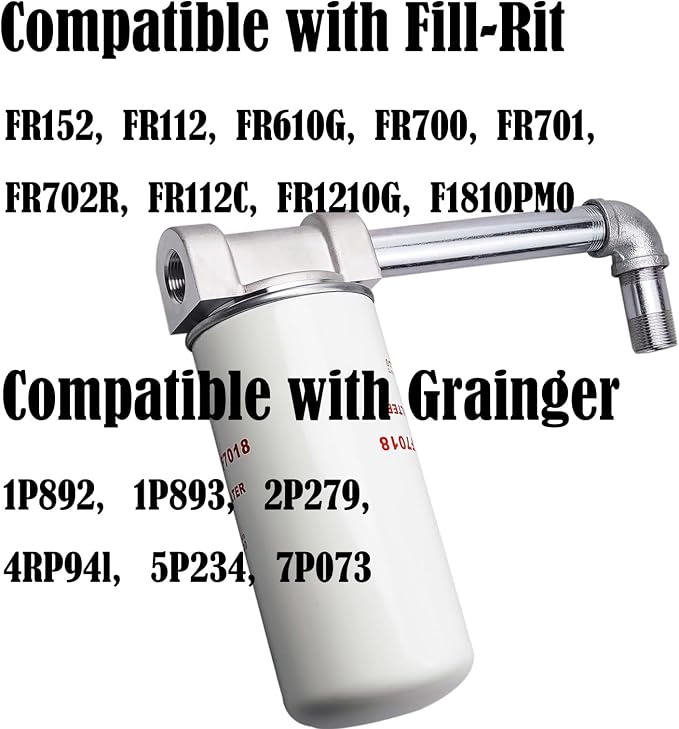 1200KTF7018 Fuel Filter 10 Micron 3/4" 18GPM 50PSI 10Micron Fuel Filtration - Image 2