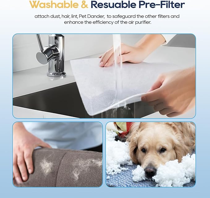2Pack PR1 Air Filter Replacement Compatible - Image 5