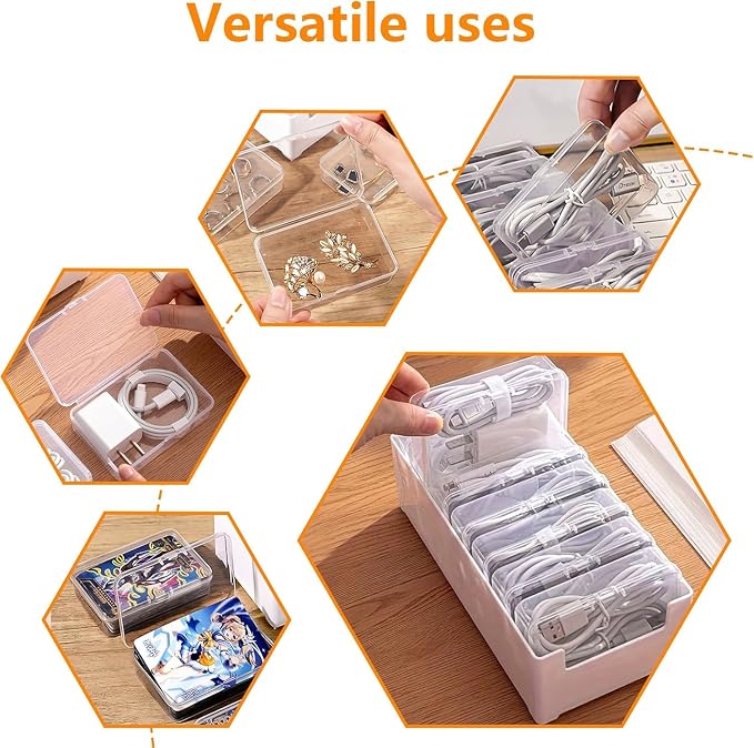 7 Individual Cable Organizer Boxes - Image 6