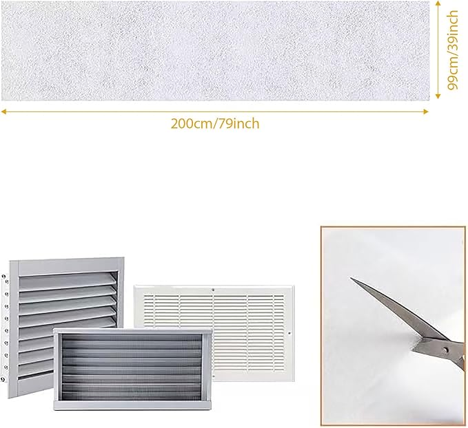 Pack of Outlet Sieves for Covering Over 36 Standard Outlet Grilles Including - Image 7