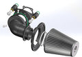 Big Sucker cone Air filter intake by ForHarleyAccessories