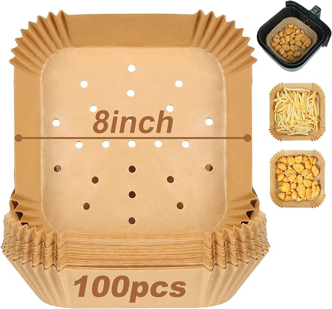 BYKITCHEN Square Air Fryer Liners by BYKITCHEN