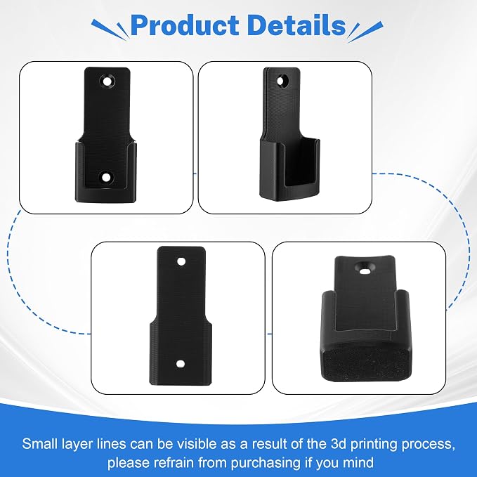 Saillong Ceiling Fan Remote Holder Wall Mount Compatible - Image 6