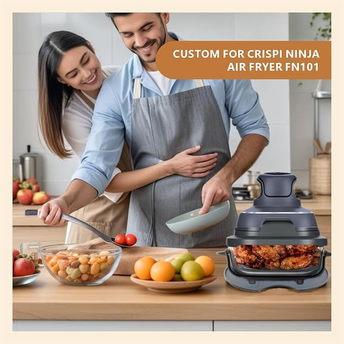 Silicone Heat Resistant mat for Ninja Crispi Air Fryer, Heat-Insulating - Image 2